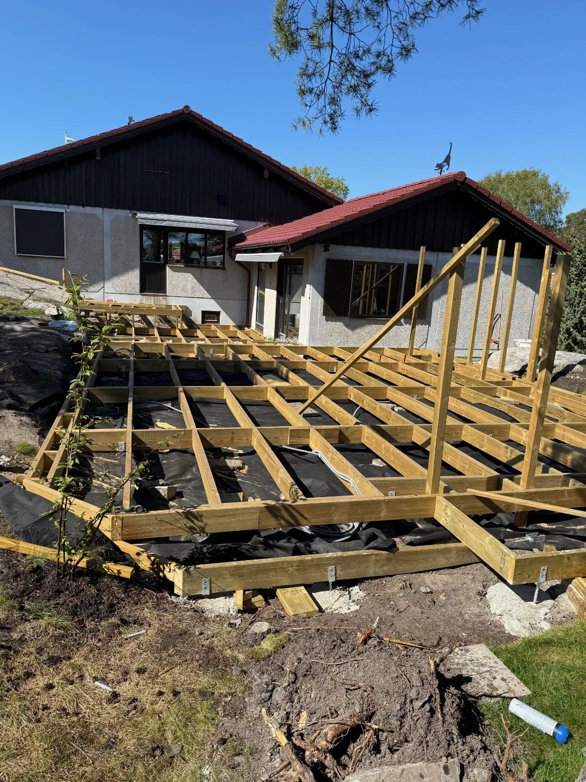 Tillbyggnad och renovering i Toltorpsdalen Mölndal